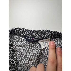 Brandy Melville Floral Print Shorts Casual Summer One Size